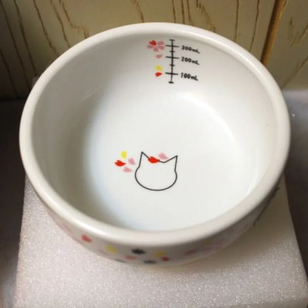 Raised Cat Water Bowl by Sakura Limited Edition - New in Box